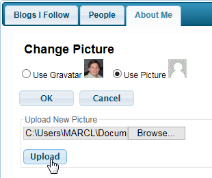 Change Picture - Upload