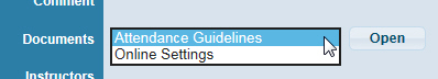 Class Description Documents