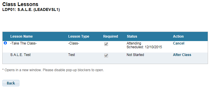 Class Lessons without Documents