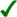 checkmark