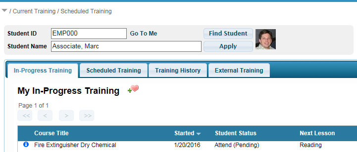 In-Progress Training - For Supervisor