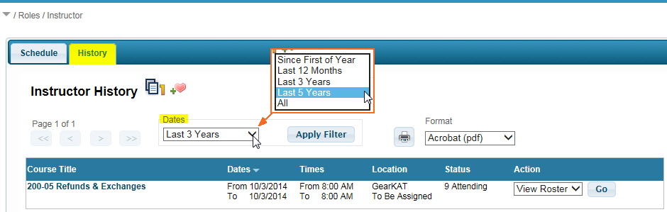 Instructor - History Instructor - History