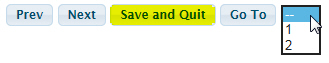 Advisor Survey - Save and Quit