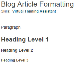 My Blog - Text as seen by reader