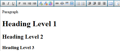 My Blog - Text as seen in editor
