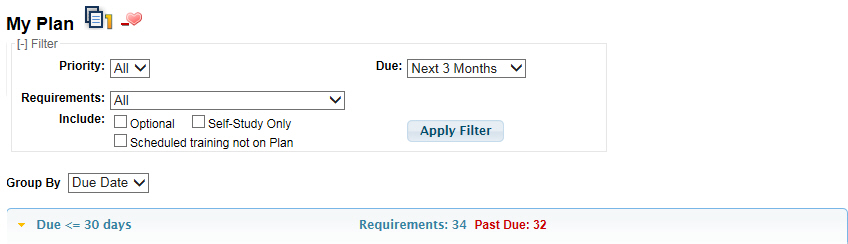 My Plan - Top View - For Student My Plan - Top View - For Student